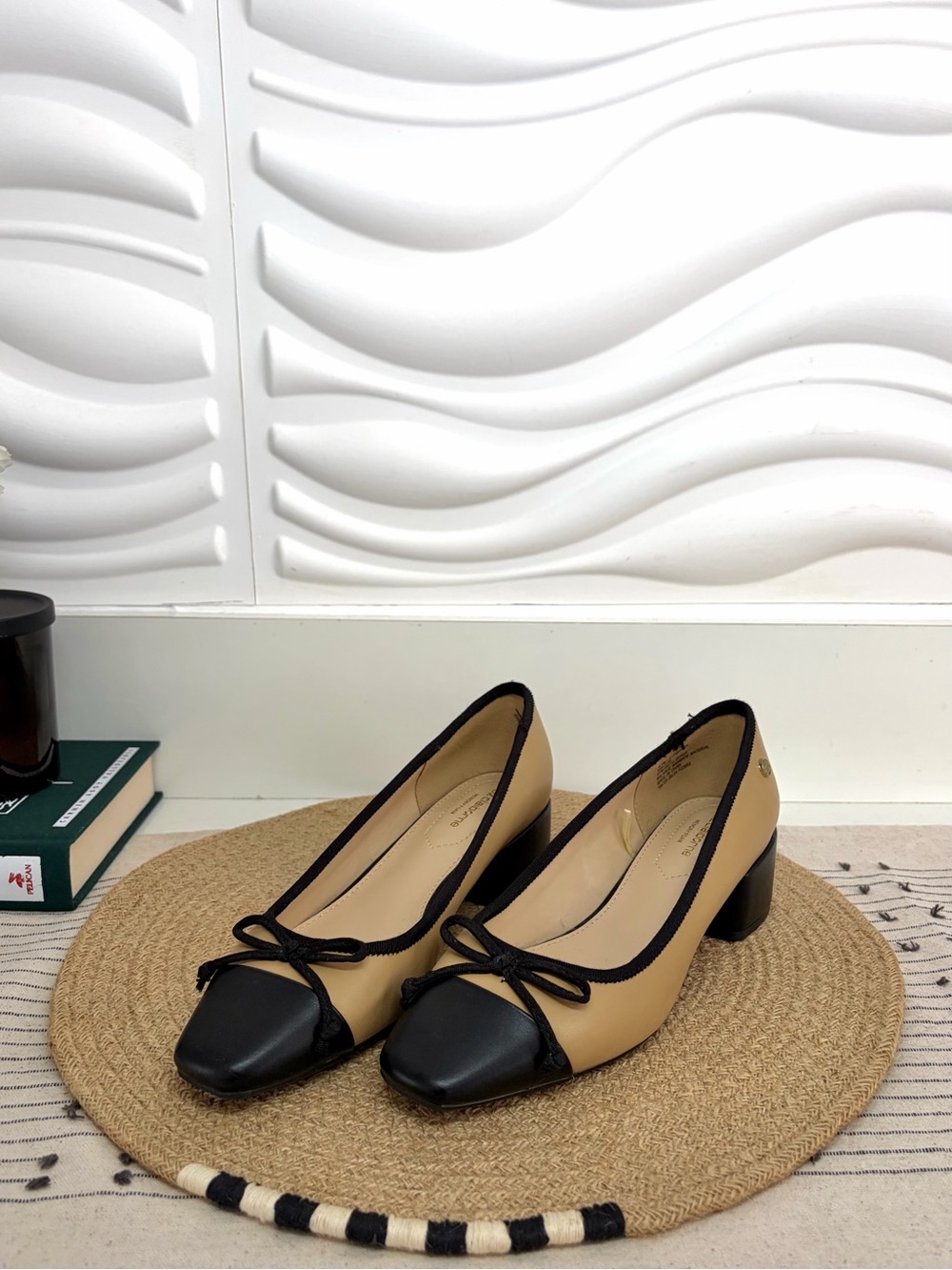 Liz Claiborne Fredson block heel pumps